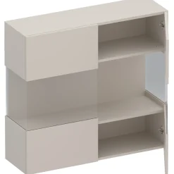 Garnero Arredamenti Vetrina sospesa 95x88h cm 2 ante Sunset Beige Online