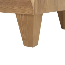 Garnero Arredamenti Vetrinetta 102x202h cm 4 ante rovere scuro Lucca Sale